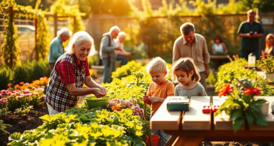 community gardening intergenerational learning