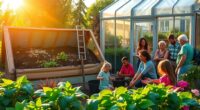 community greenhouse composting
