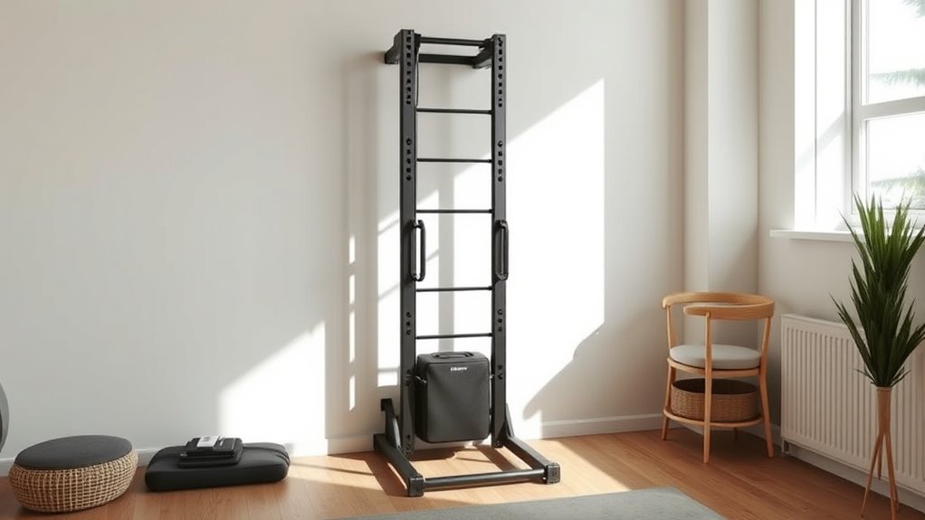 compact adjustable quiet storage