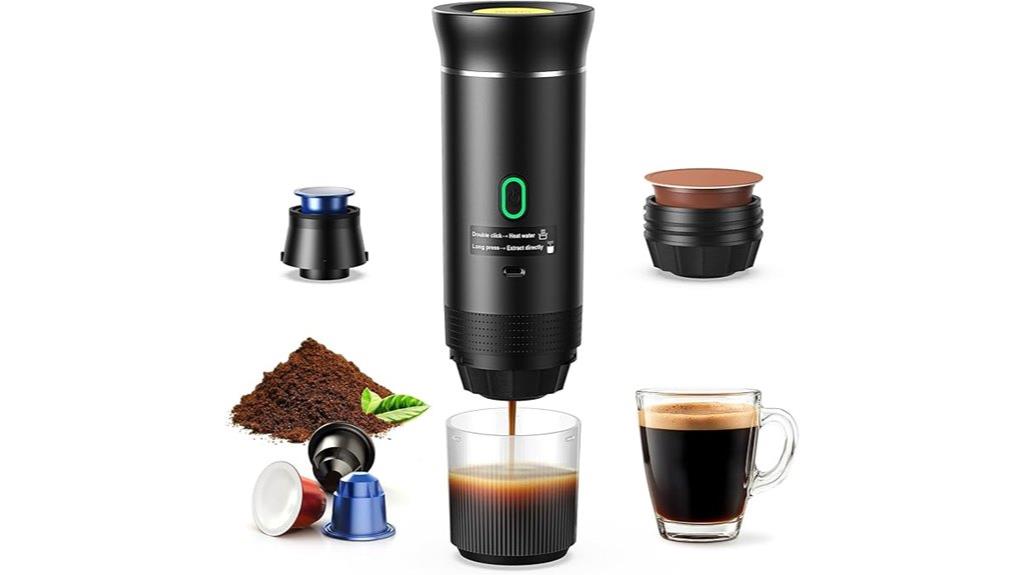 compact camping espresso maker
