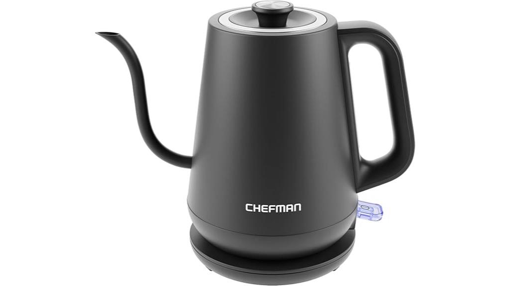 compact gooseneck kettle