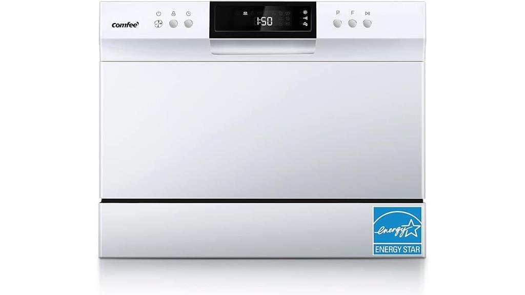 compact portable dishwashing unit