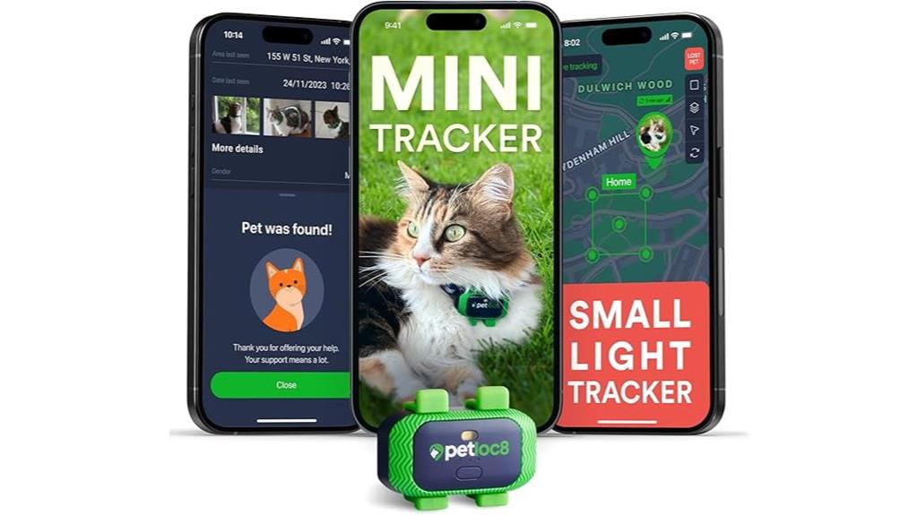 compact waterproof cat tracker