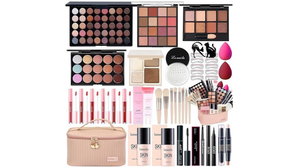 complete women s makeup set