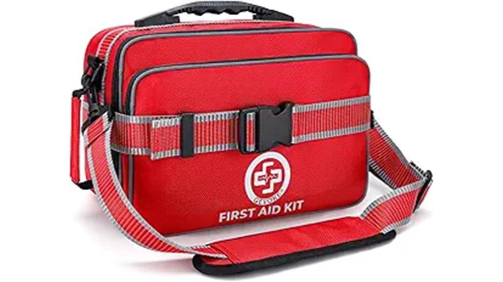 comprehensive 500 piece emergency kit