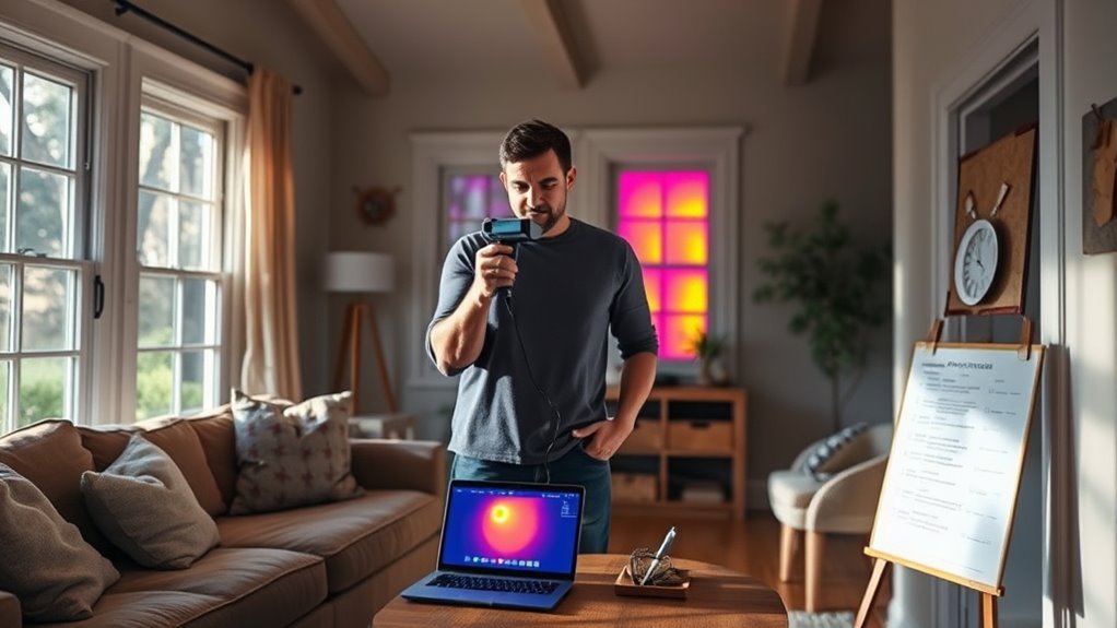 conducting a home energy assessment