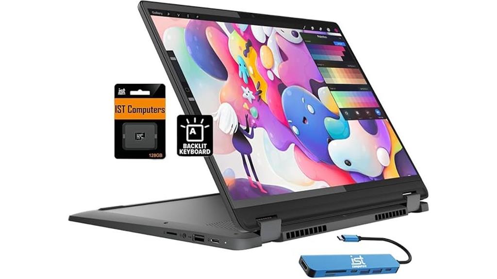 convertible chromebook with touchscreen