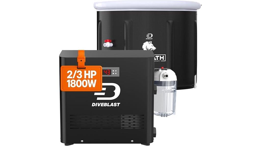 cooling tub with chiller