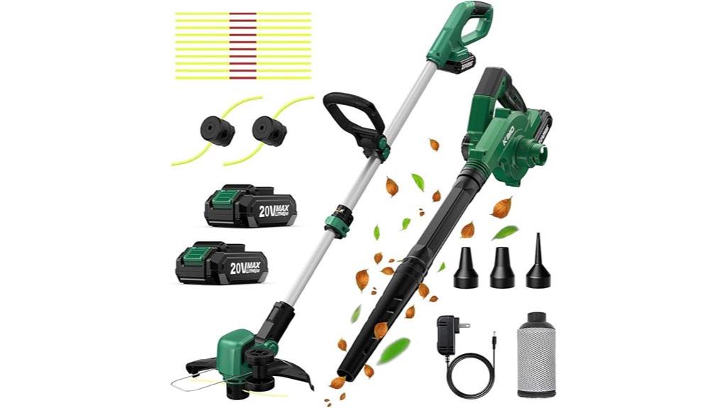 cordless yard work kit