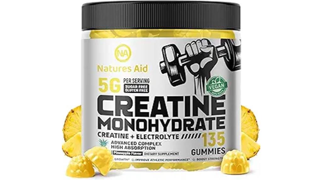 creatine gummies 135 count