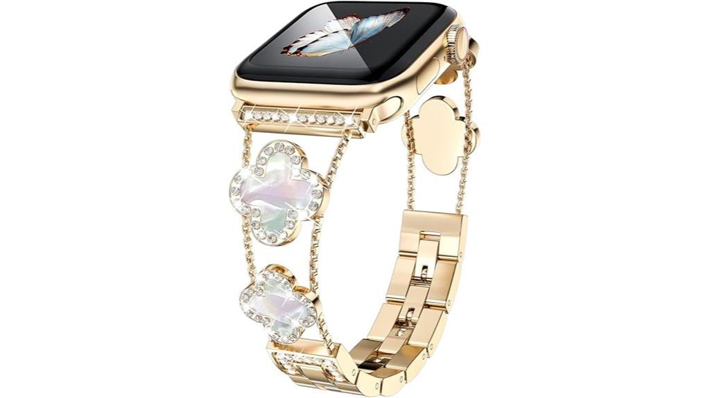 diamond apple watch bands
