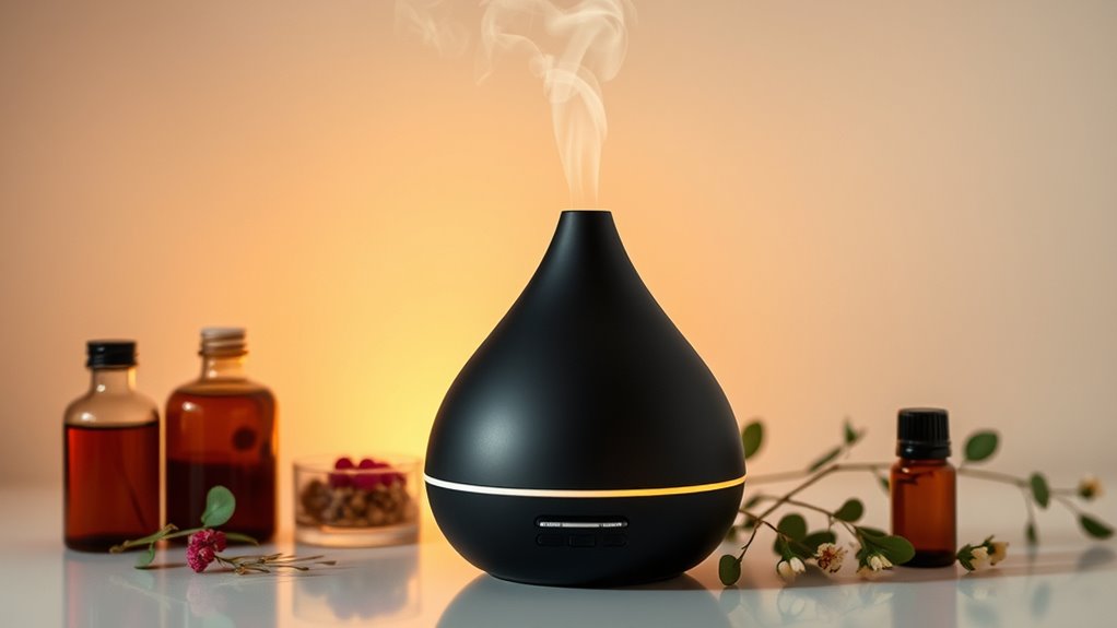 diffuser features and settings
