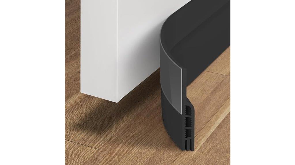 door draft stopper insulator