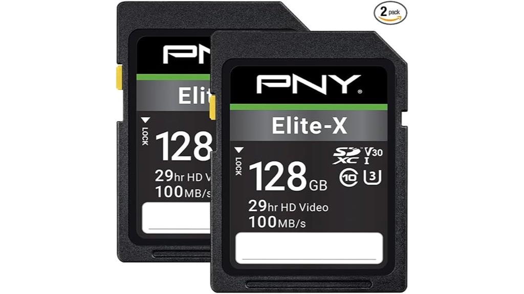 dual 128gb sd cards