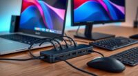 dual 4k usb c docks