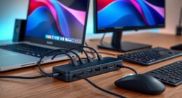 dual 4k usb c docks