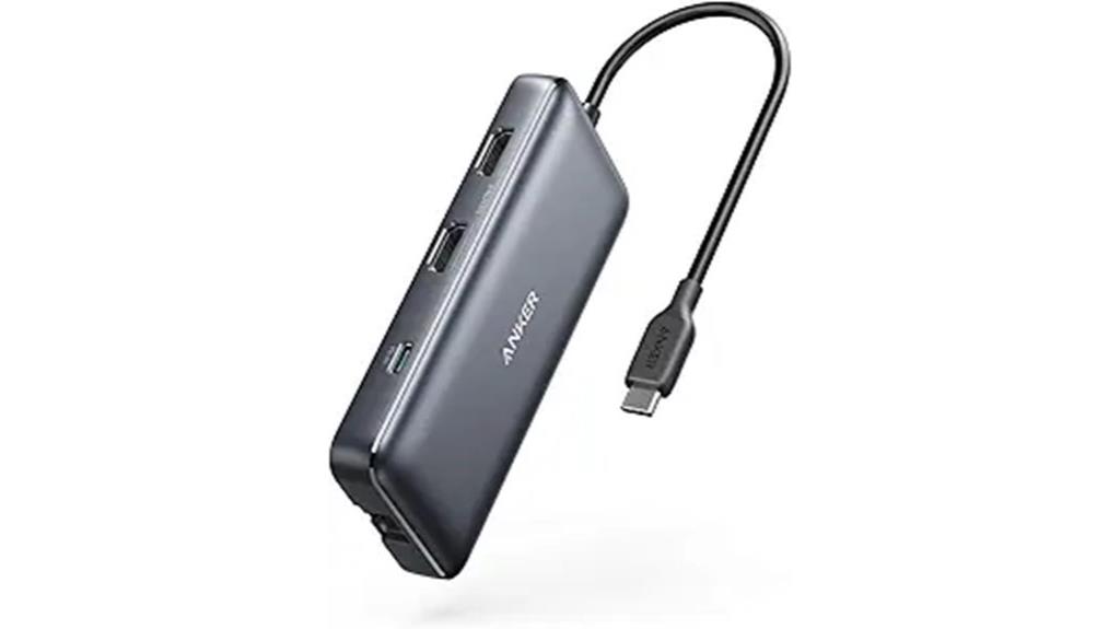 dual monitor usb c dock