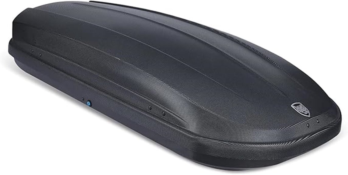 dual side opening rooftop cargo