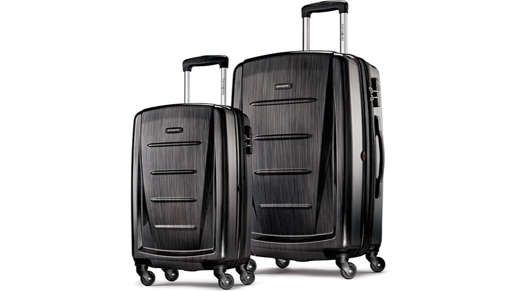 durable expandable hardside luggage