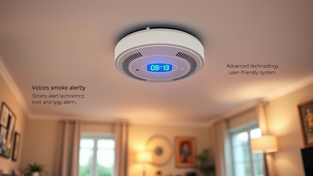 effective reliable voice smoke alarms