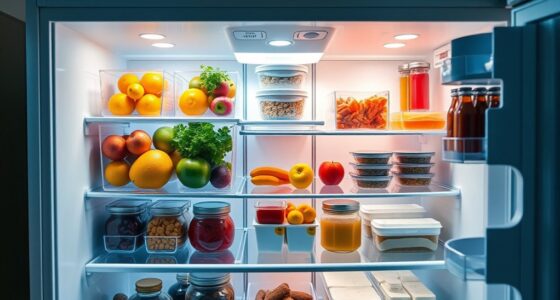 efficient waste reducing fridge management