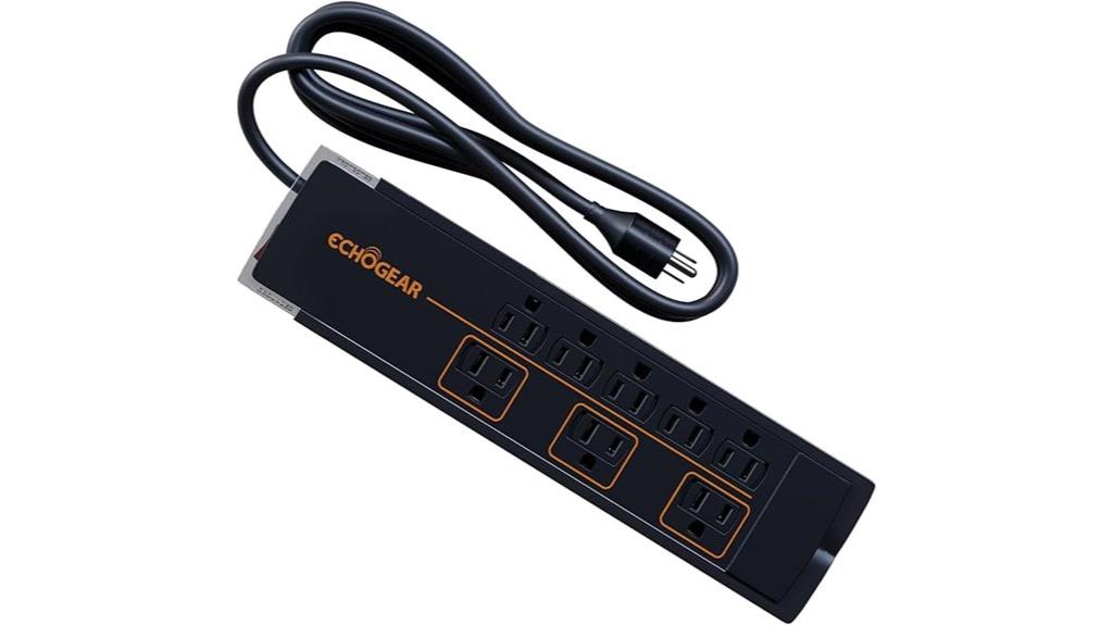 eight outlet surge protector
