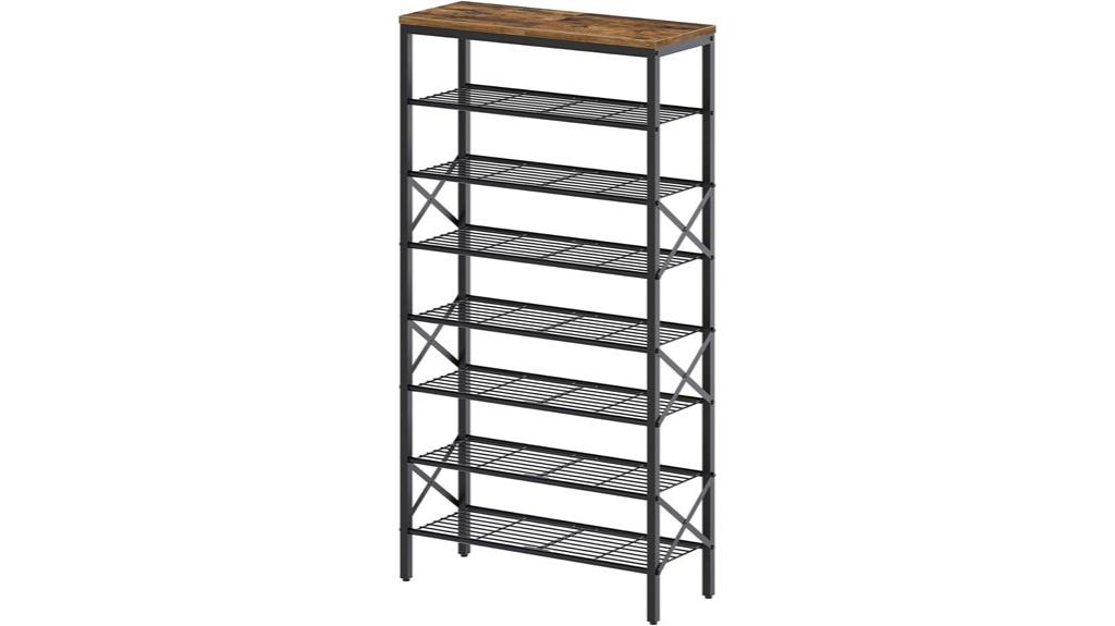 eight tier shoe organizer