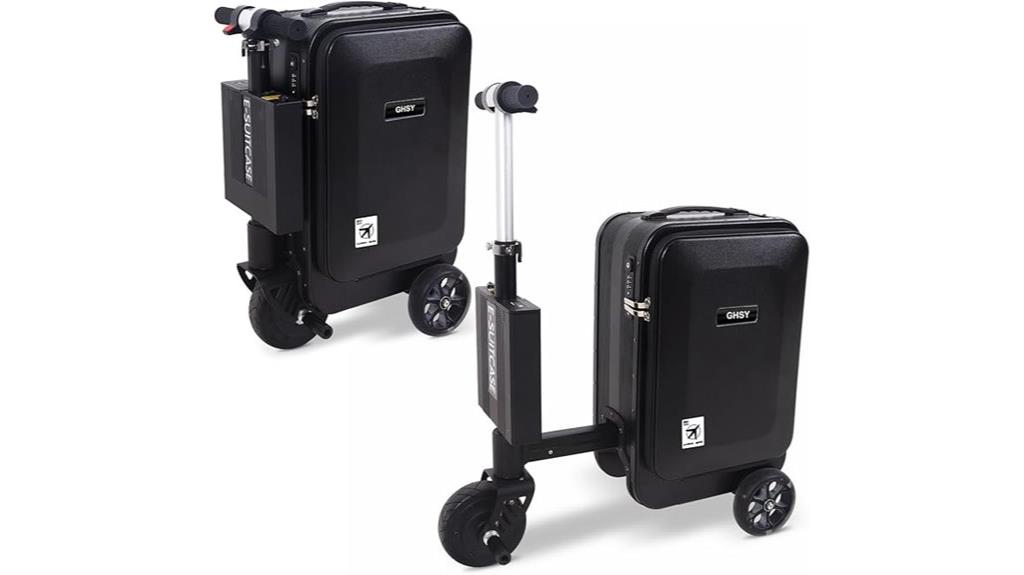 electric ride on luggage