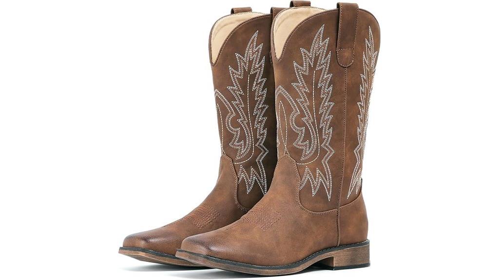 embroidered women s cowboy boots