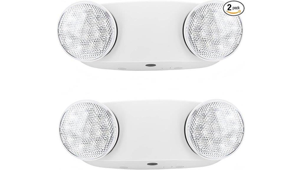 emergency battery backup lights