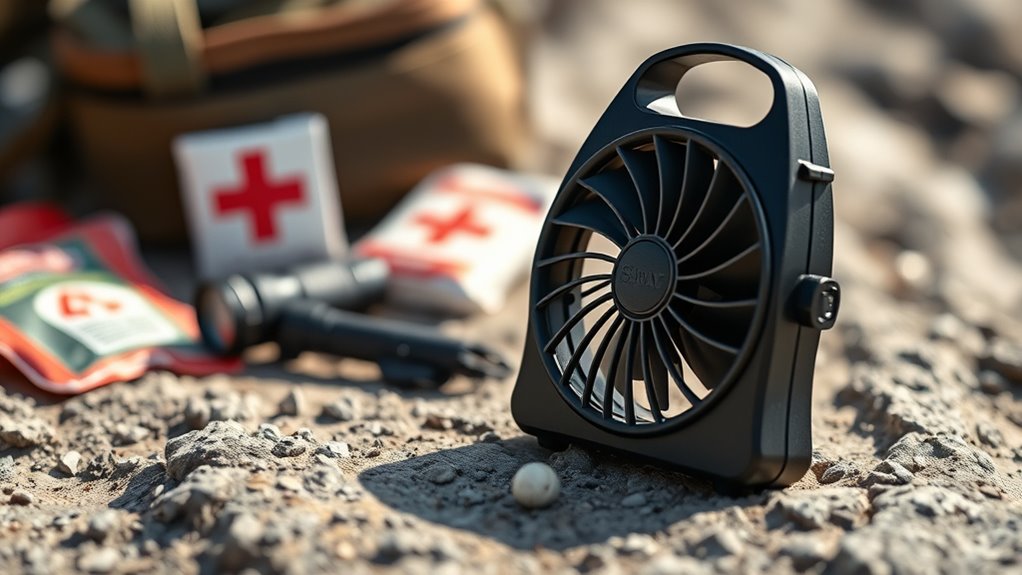 emergency cooling fan considerations