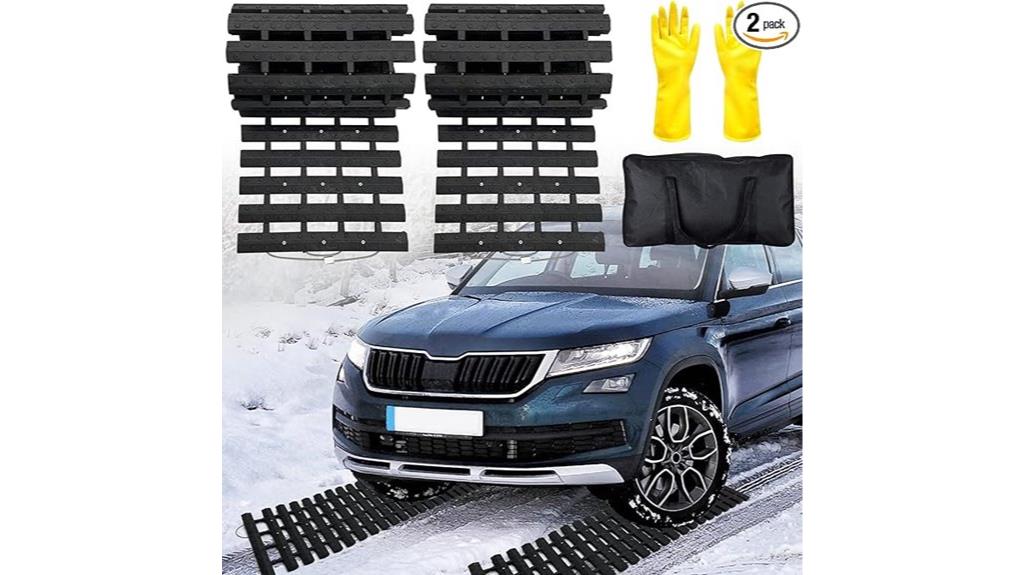 emergency traction mats set