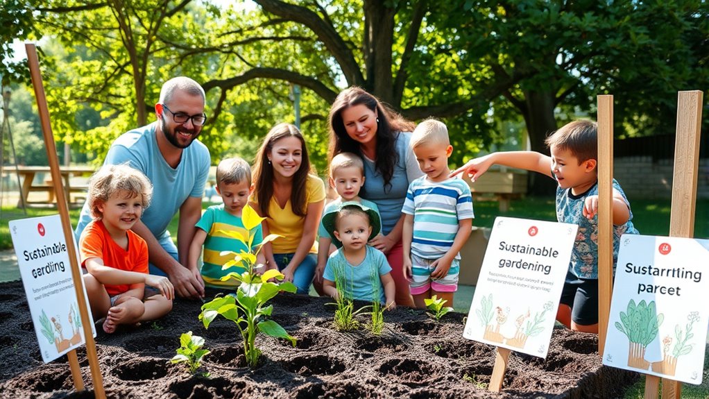engage families in sustainability