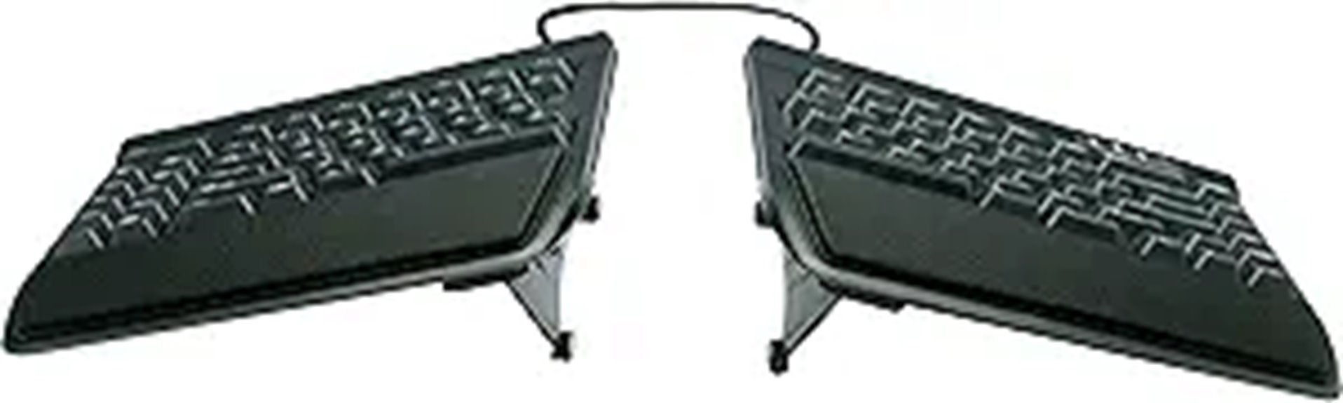 ergonomic usb keyboard with lifters