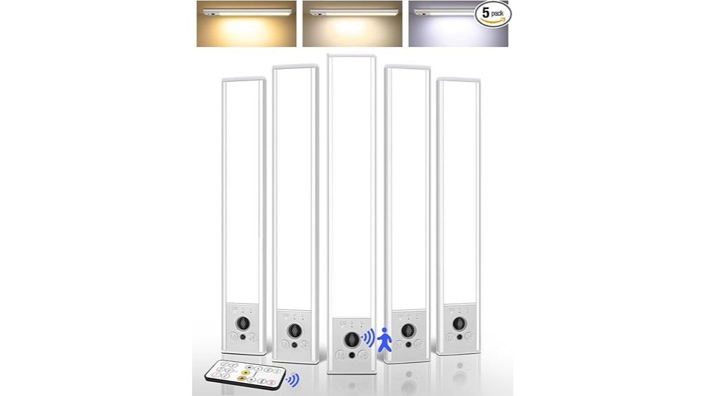 five pack under cabinet lights