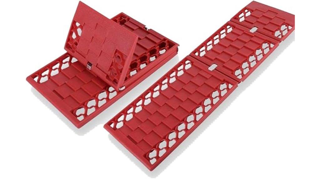 foldable traction mat set