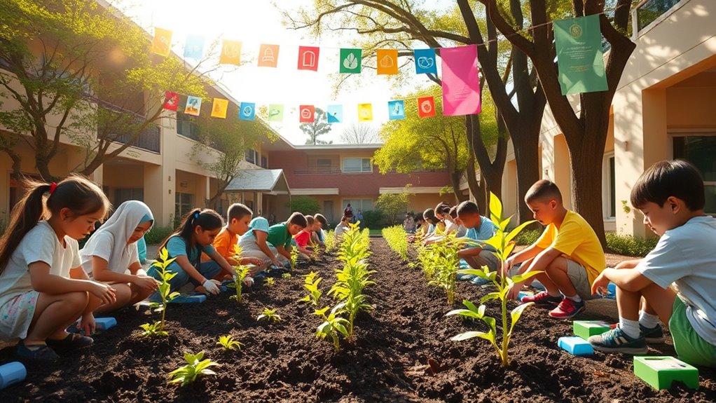 foster sustainable school culture