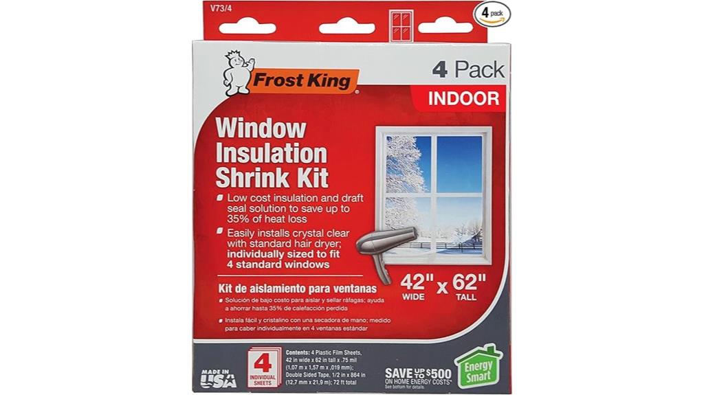 four pack clear window kits