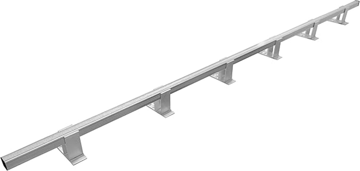 galvanized snow rail kit