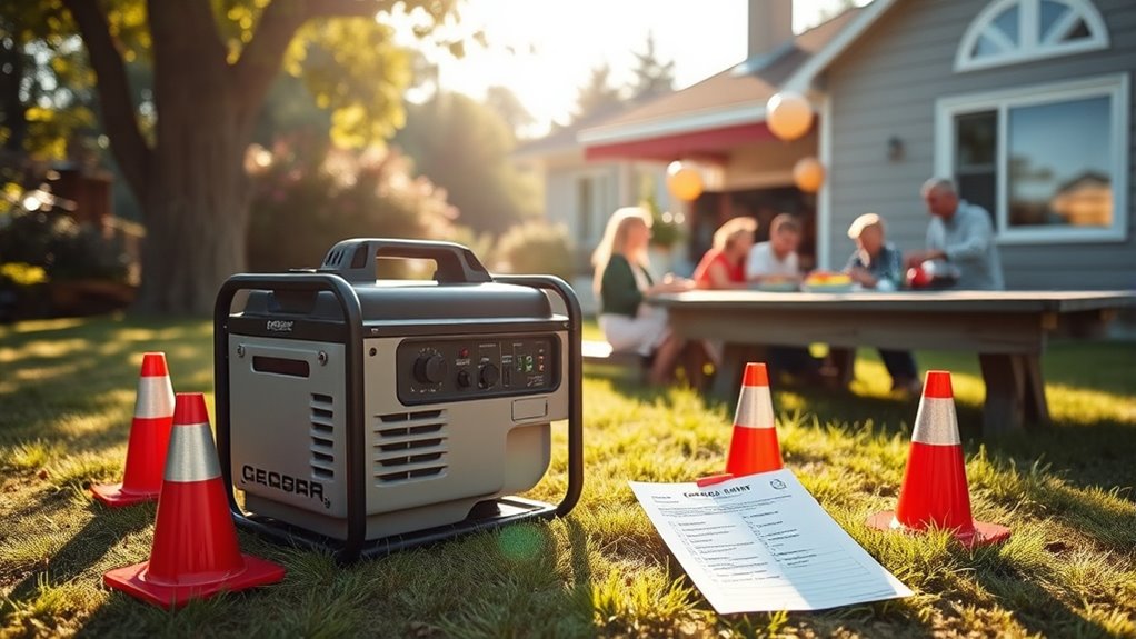 generator safety tips