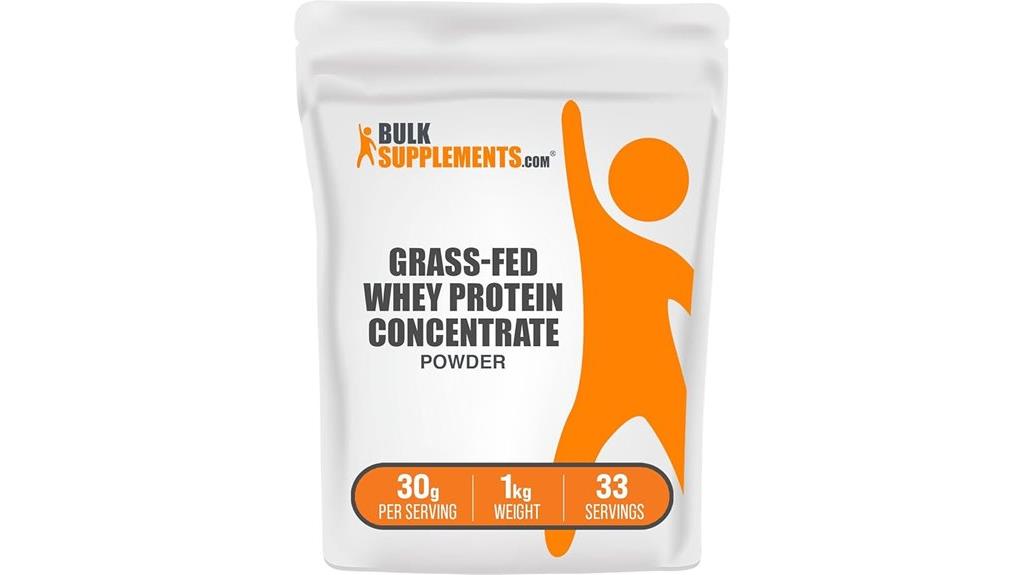 grass fed whey protein