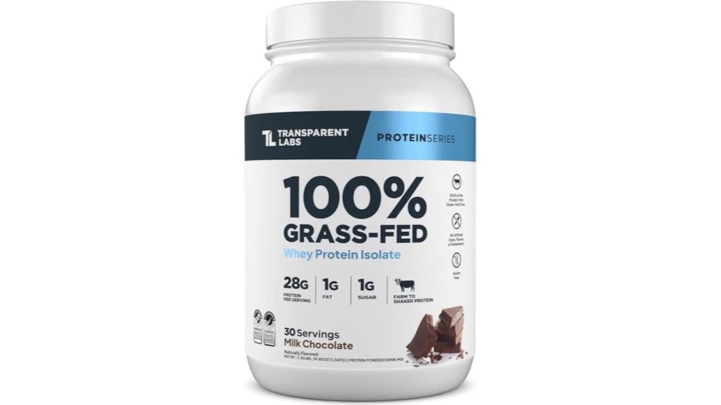grass fed whey protein