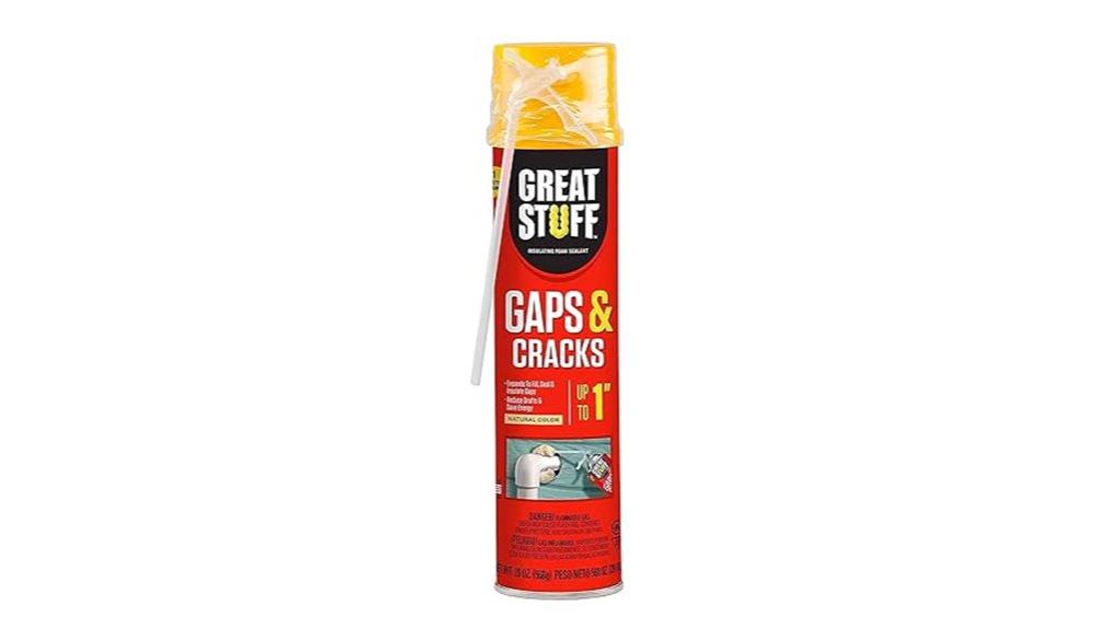 great stuff foam sealant