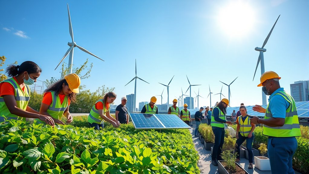 green jobs support sustainable growth