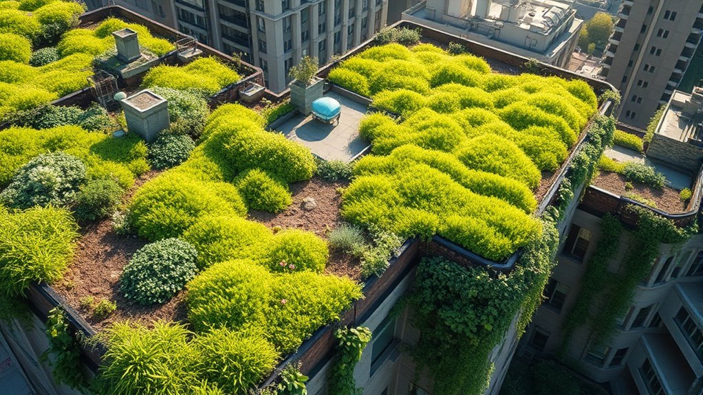 green roofs support urban sustainability