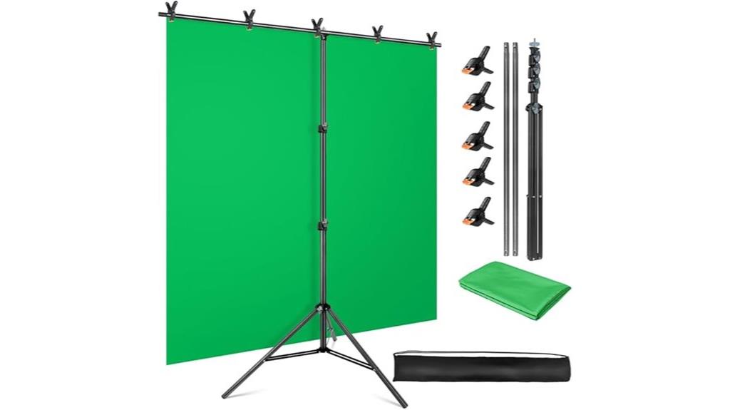 green screen kit with stand