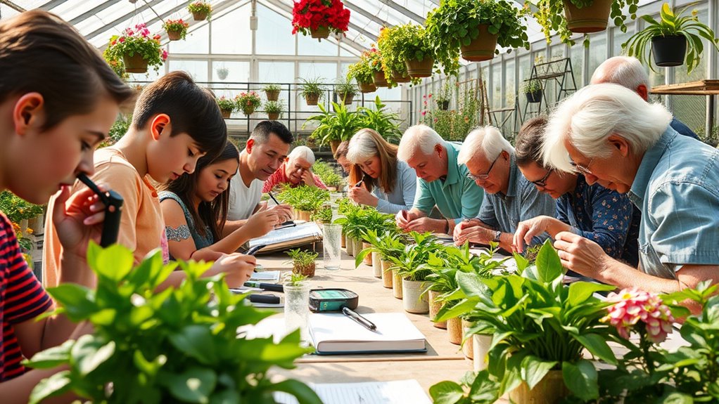 greenhouse citizen science hosting