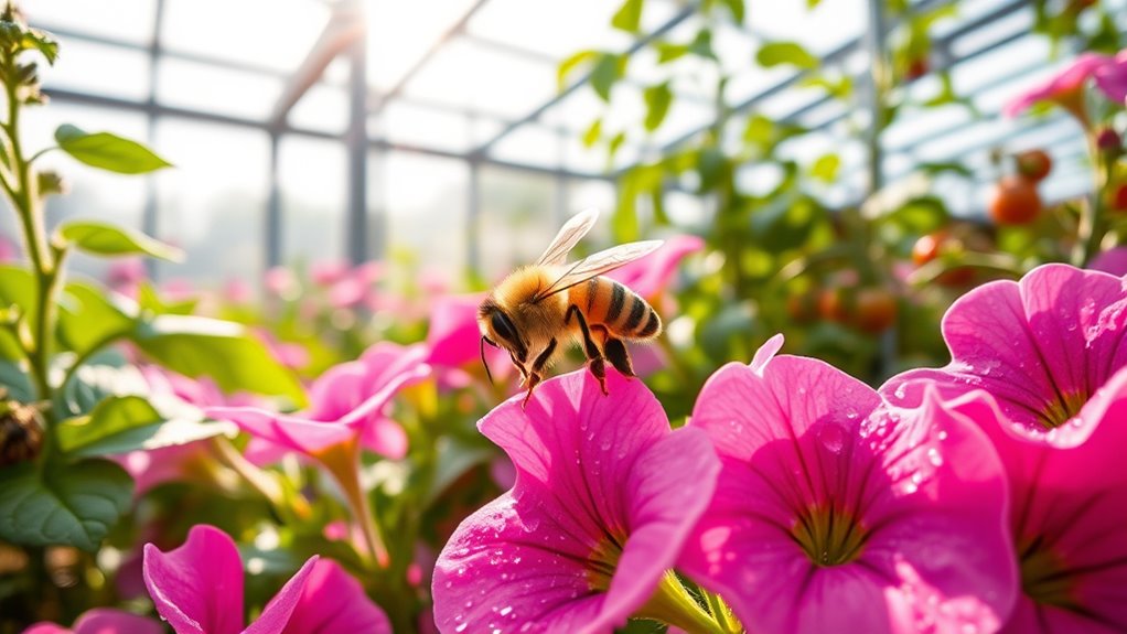 greenhouse pollination methods