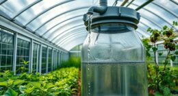 greenhouse rainwater collection system