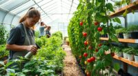 greenhouse volunteer responsibilities